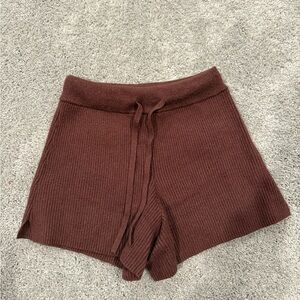 Abercrombie Brown Knit Women's Shorts